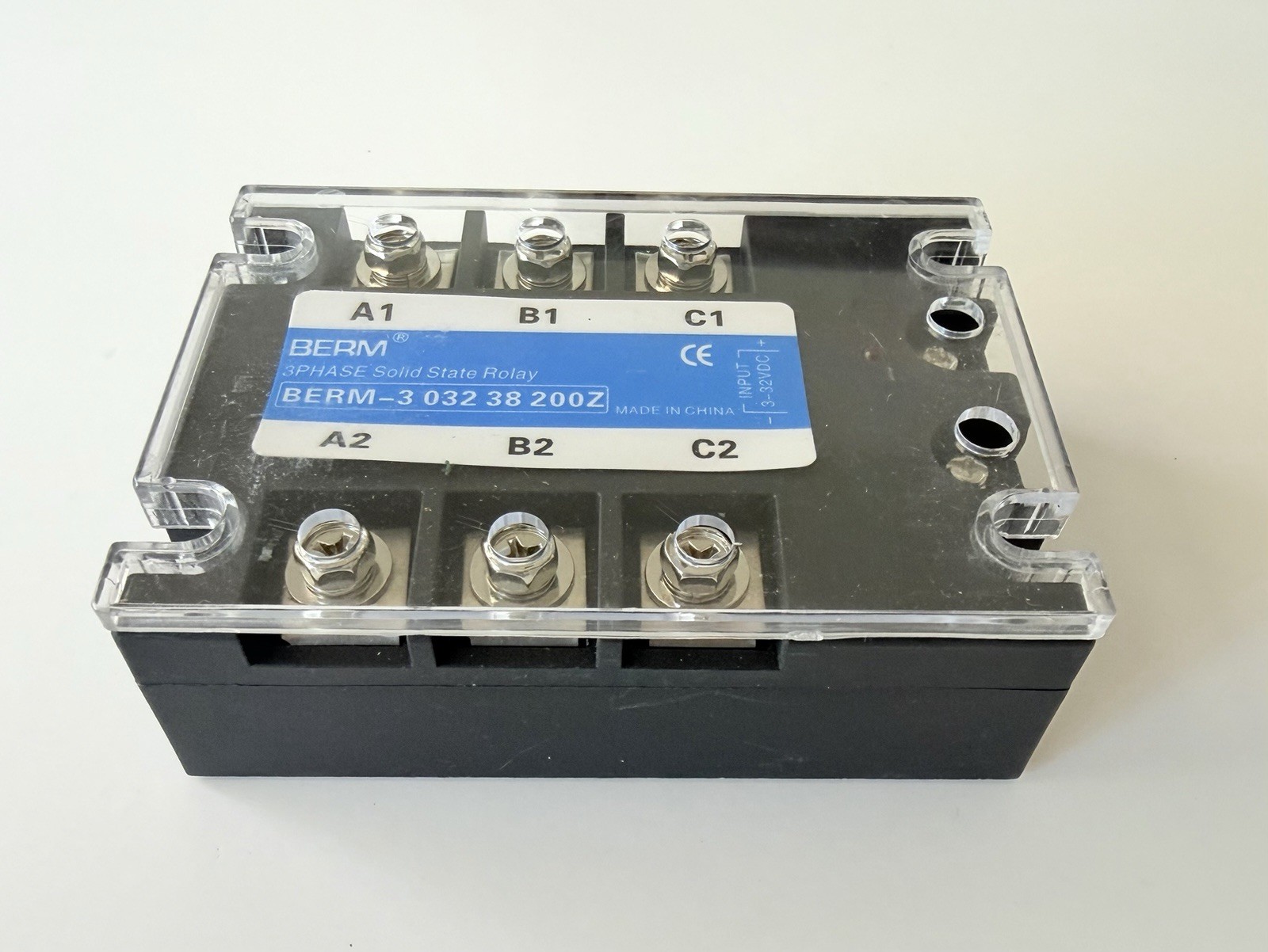 BERM 3-Phase Solid State Relay BERM-3 032 38 200Z New Open Box 3-32VDC