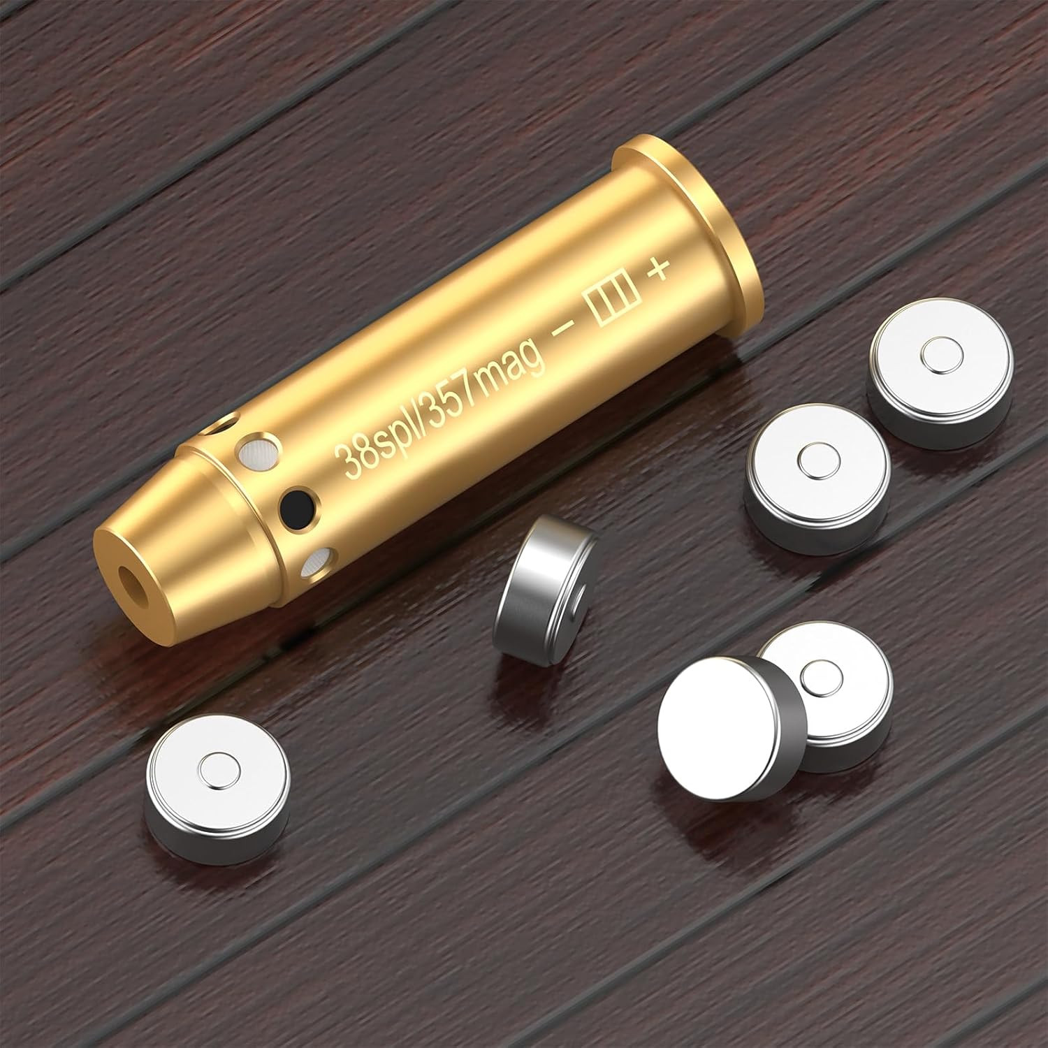 357Mag/38Spl Red Laser Bore Sighter with Batteries for Precision Shooting