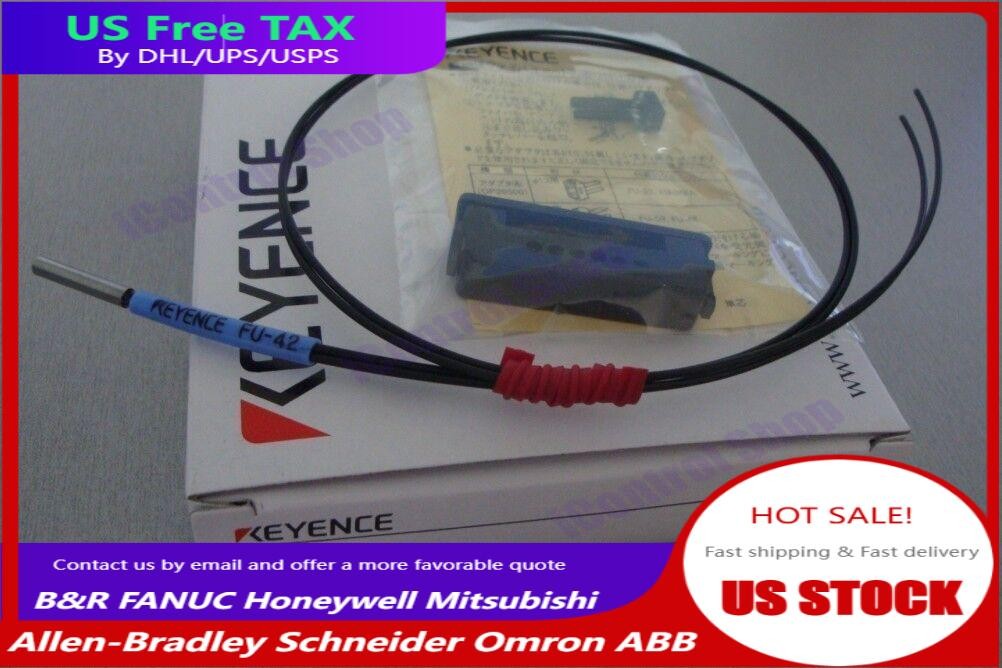 FU-42 Fiber Optic Sensor FU42 New In Box #WD2*-  US Free TAX