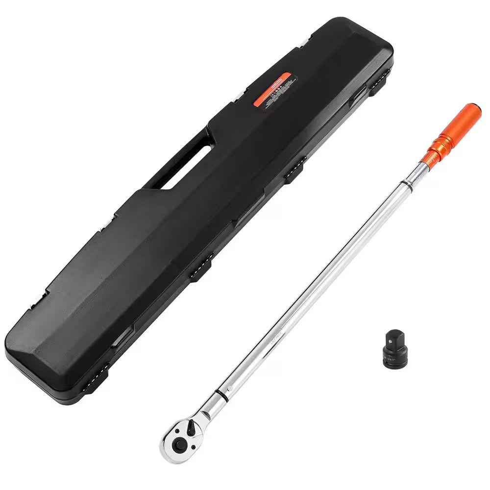 Click Torque Wrench, 3/4 In. Drive, 100-600 Lbf-Ft. / 136-814N. M, Dual-Directio