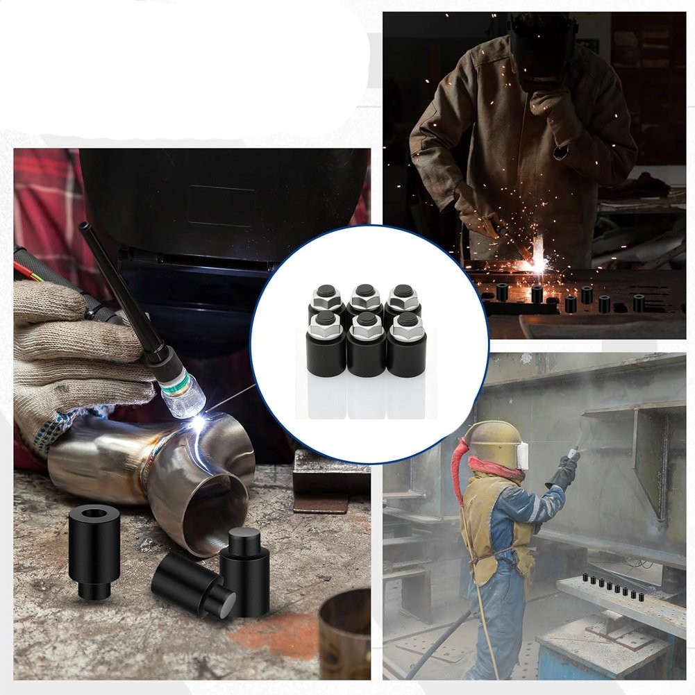 Welding Table Clamps, 19pcs V Blocks, Round Pins & Stackable Risers Accessories