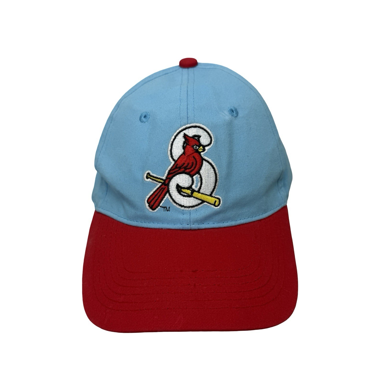 Springfield Cardinals Hat Cap Red Blue Strapback Minor League Baseball