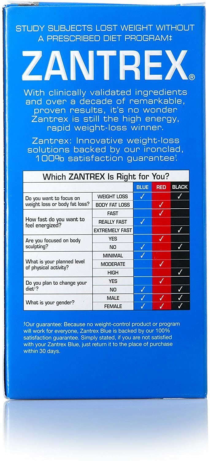 Basic Research Zantrex-3, Fast Weight Loss Supplement,84 Capsules