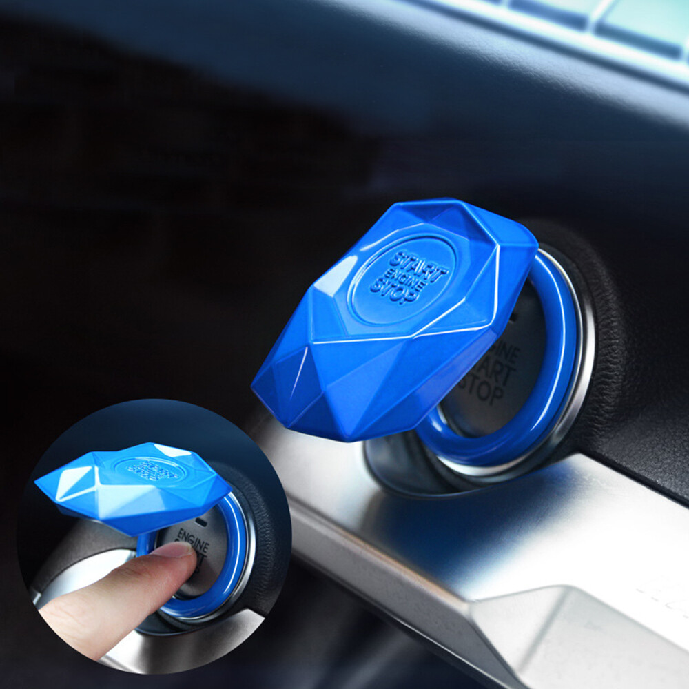 Car Engine Start Stop Push Button Switch Covers Trim Accessories