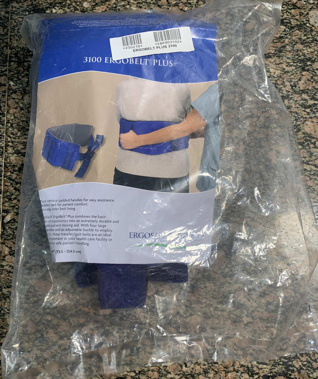 ErgoBelt Plus 3100 Patient LIft Assist Device with Handles