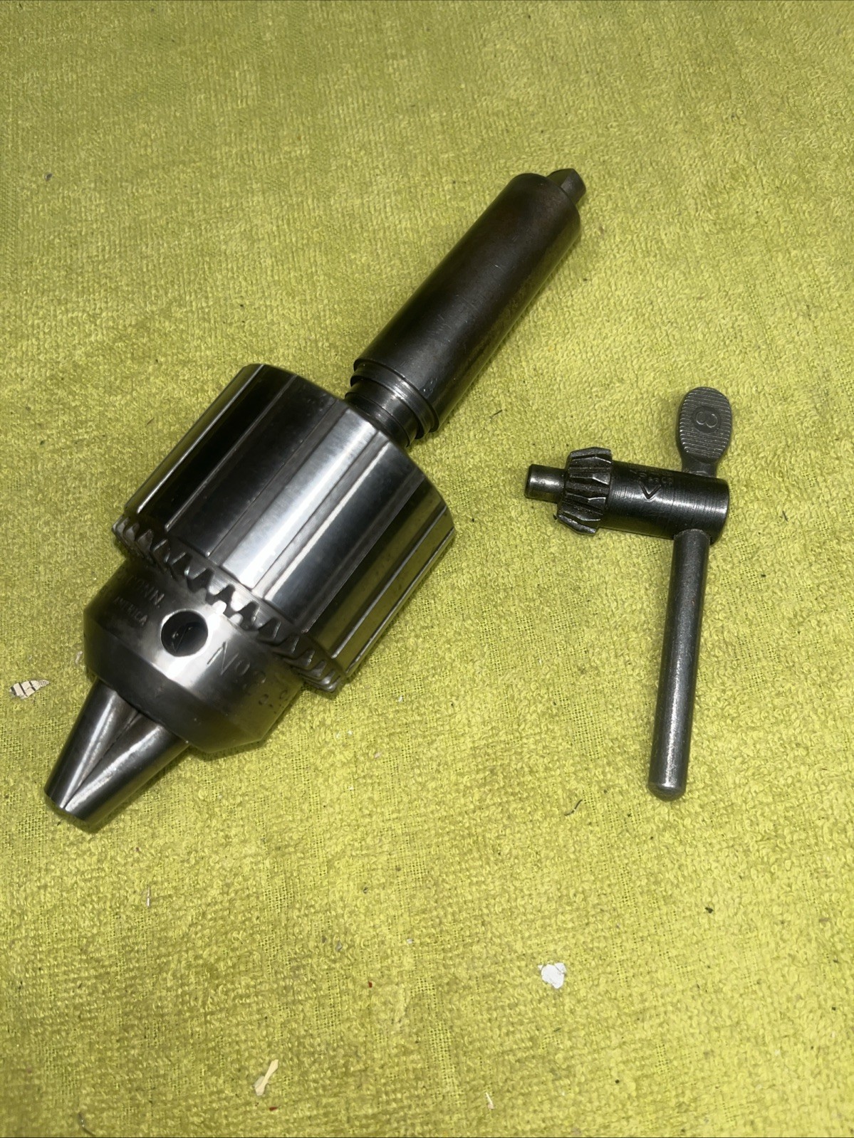 JACOBS No. 3 DRILL CHUCK Capacity 0-17/32” W/ KEY