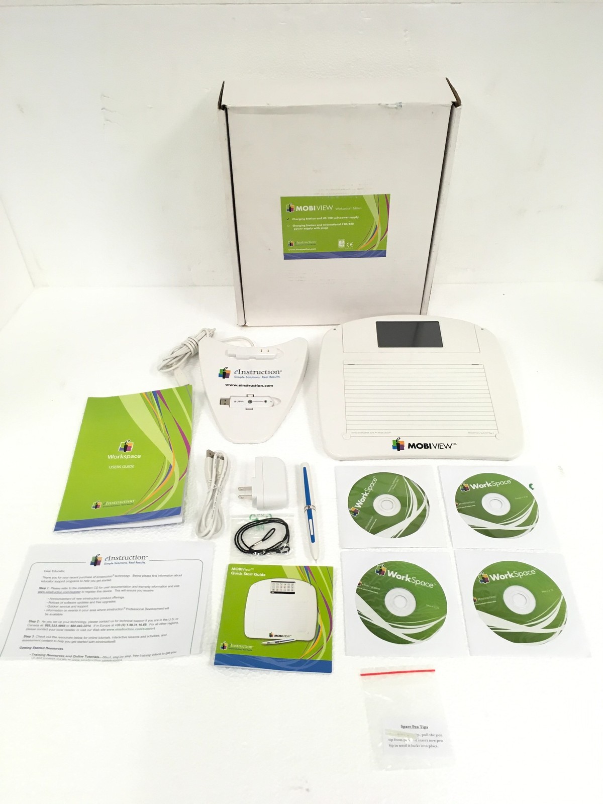 NEW eInstruction MWB600 MobiView Workspace Edition Interactive Tablet FREE SHIP