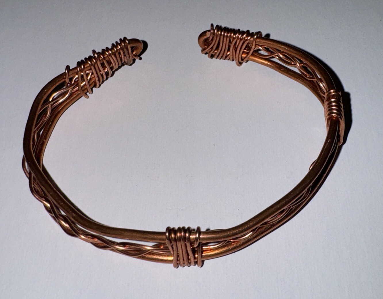 Handmade Cooper Bracelet - 18 Grams - #P11