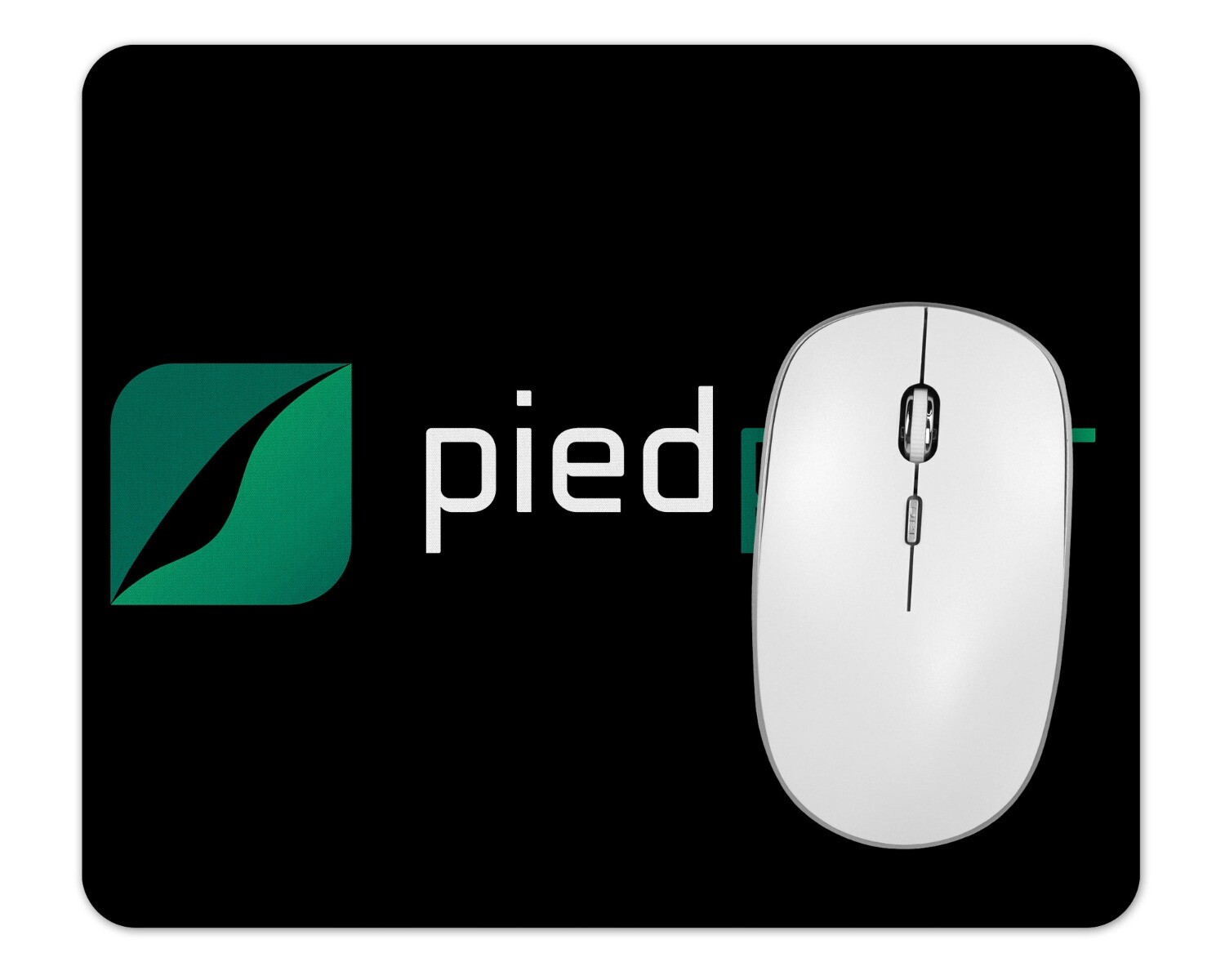 Pied Piper Updated Logo 1/8" Thick Mousepad