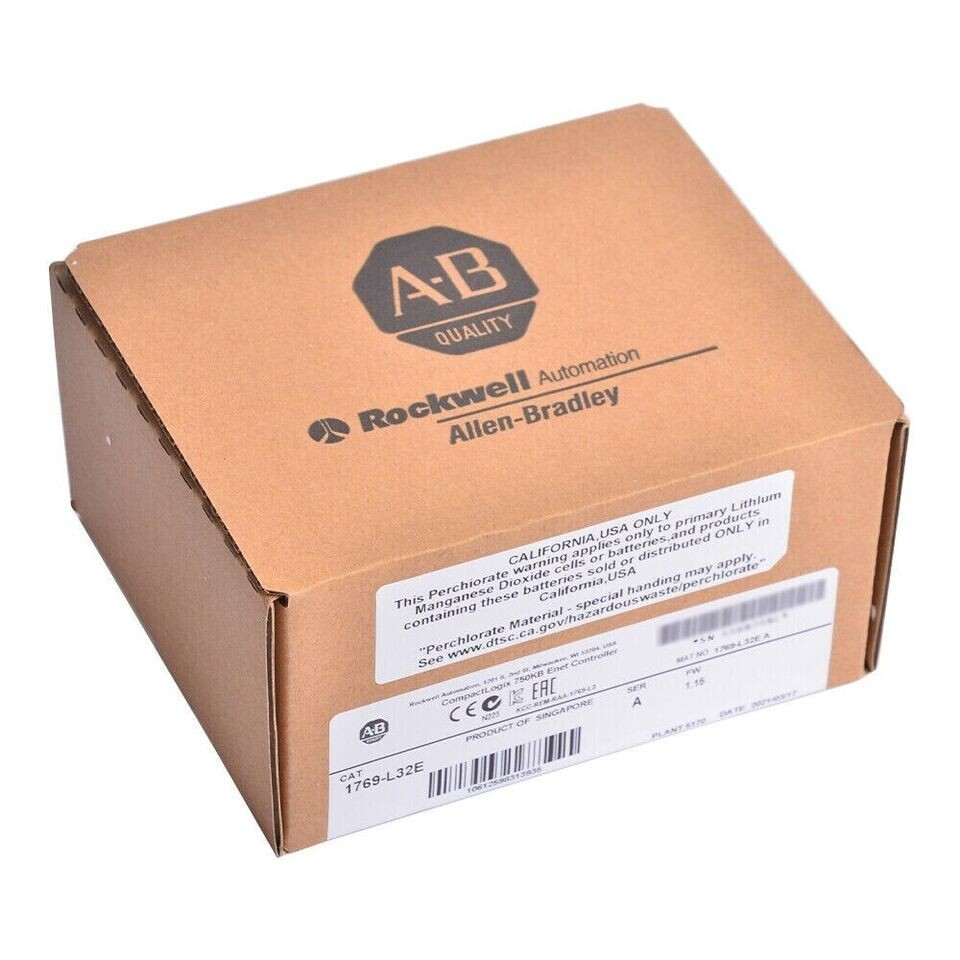 New Factory Sealed AB 1769-L32E SER A CompactLogix EtherNet Processor 1769L32E