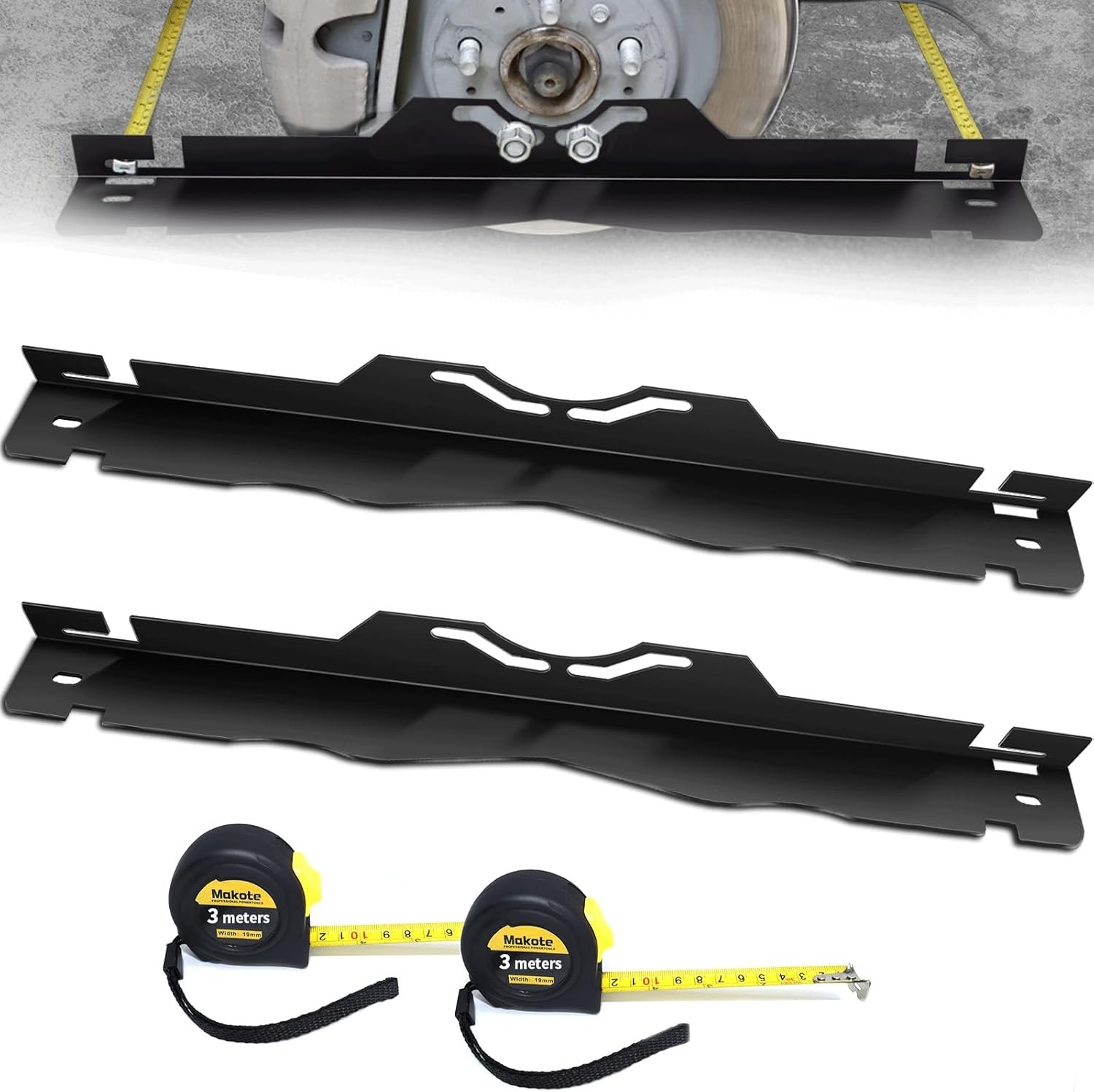 Heavyweight Toe Alignment Tool, Black Wheel Alignment Tool,Wheel Angle Alignment