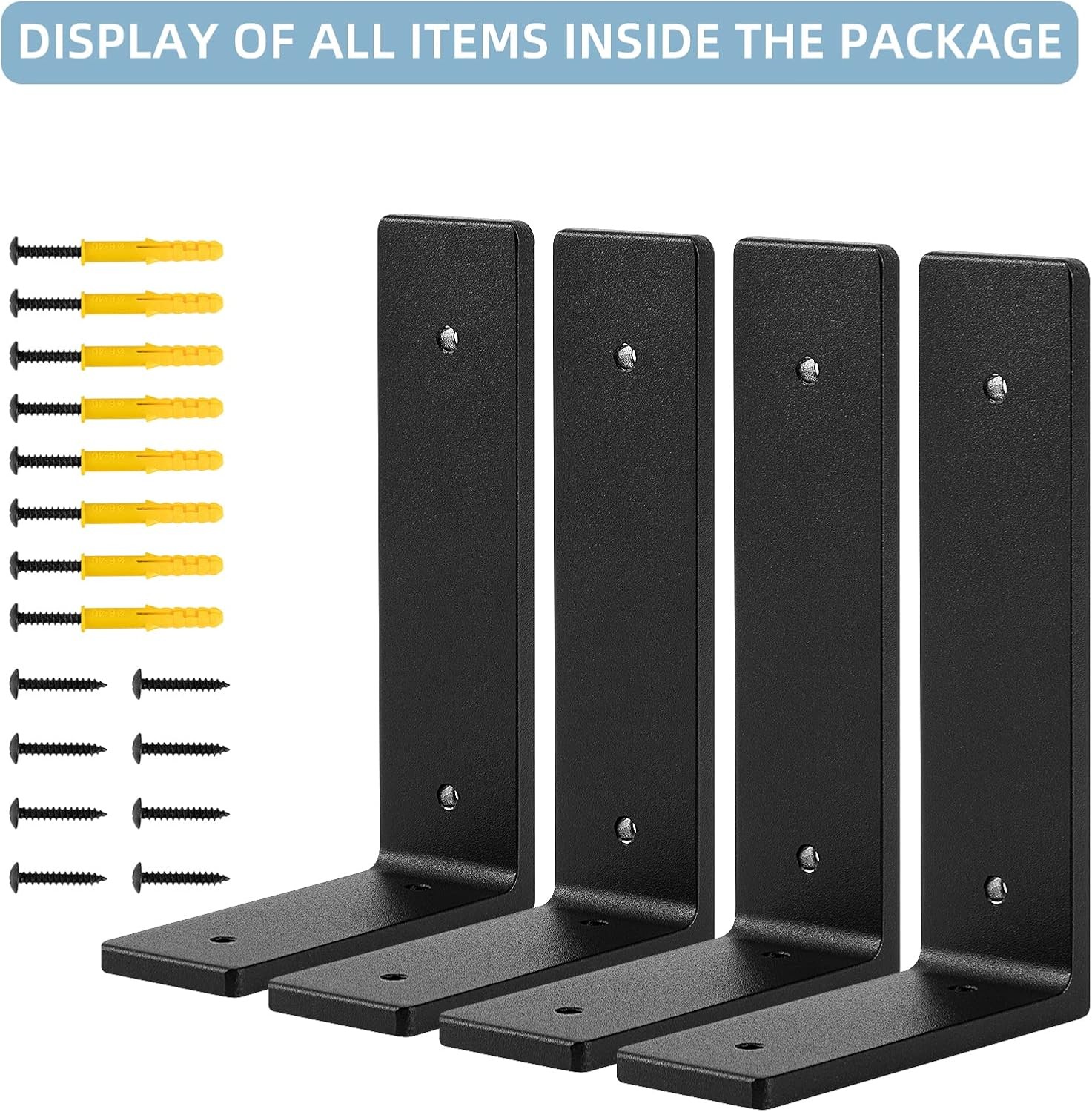 6"x 4"Shelf Brackets,L Shelf Brackets, die-cast Formation