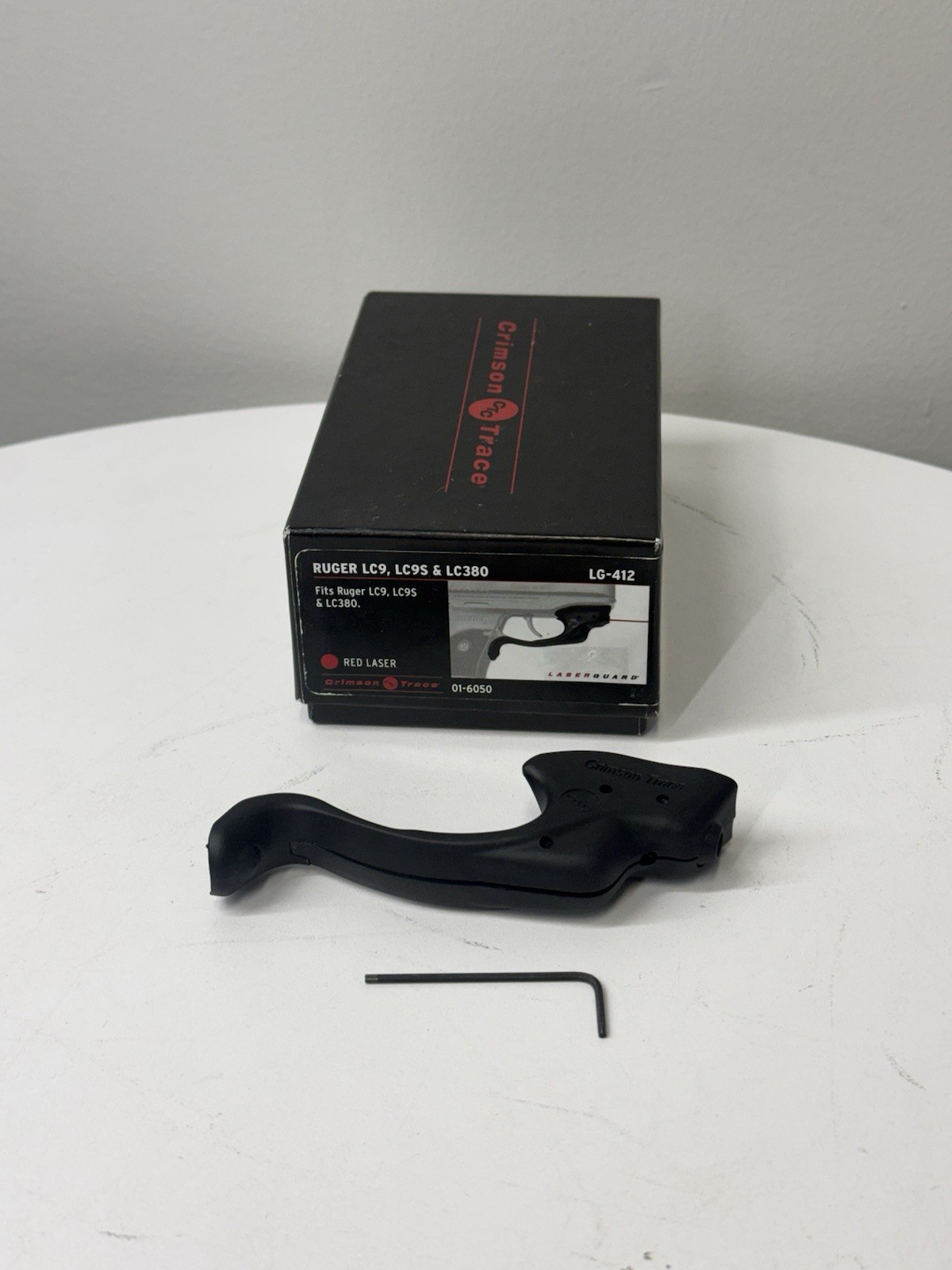 MISSING SCREWS - Crimson Trace Red Laser LG-412 Fits Ruger LC9
