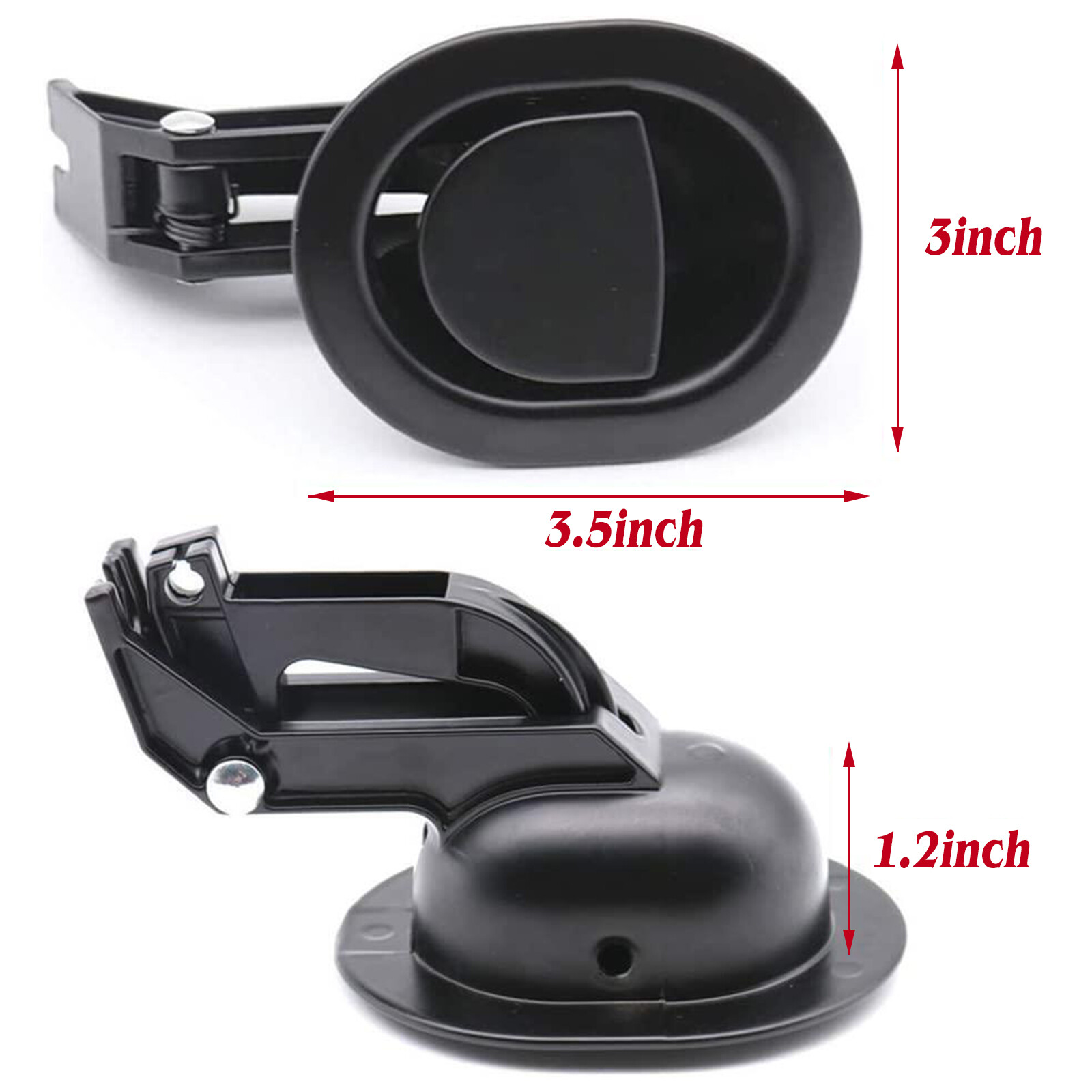 New 2XUniversal Recliner Replacement Parts Pull Handle Sofa Couch Release Lever