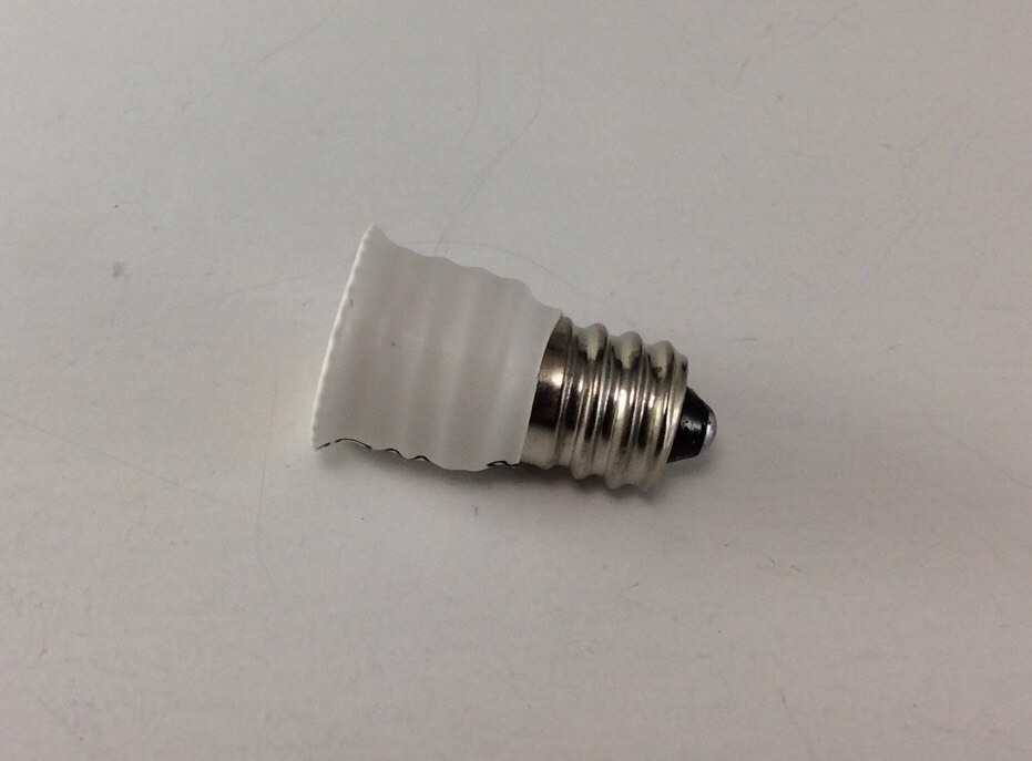 10X E12 to E14 Base LED Light Lamp Screw Socket Holder Adapter Bulbs Converters