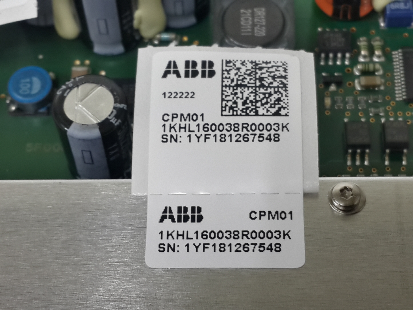 ABB CPM01 COM02 CPU01 BOARD