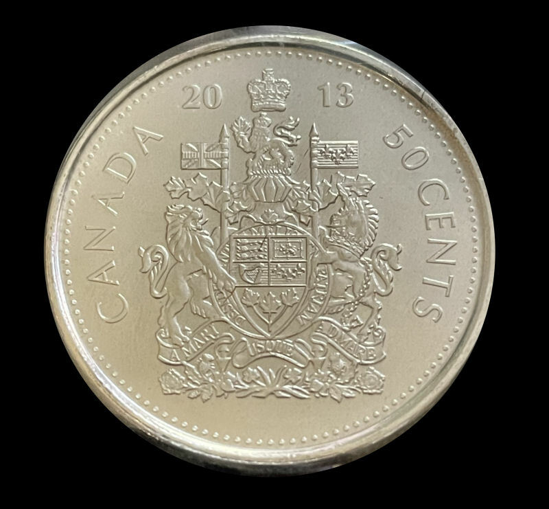 2013 Canada 50 Cents Certified ICCS MS-66