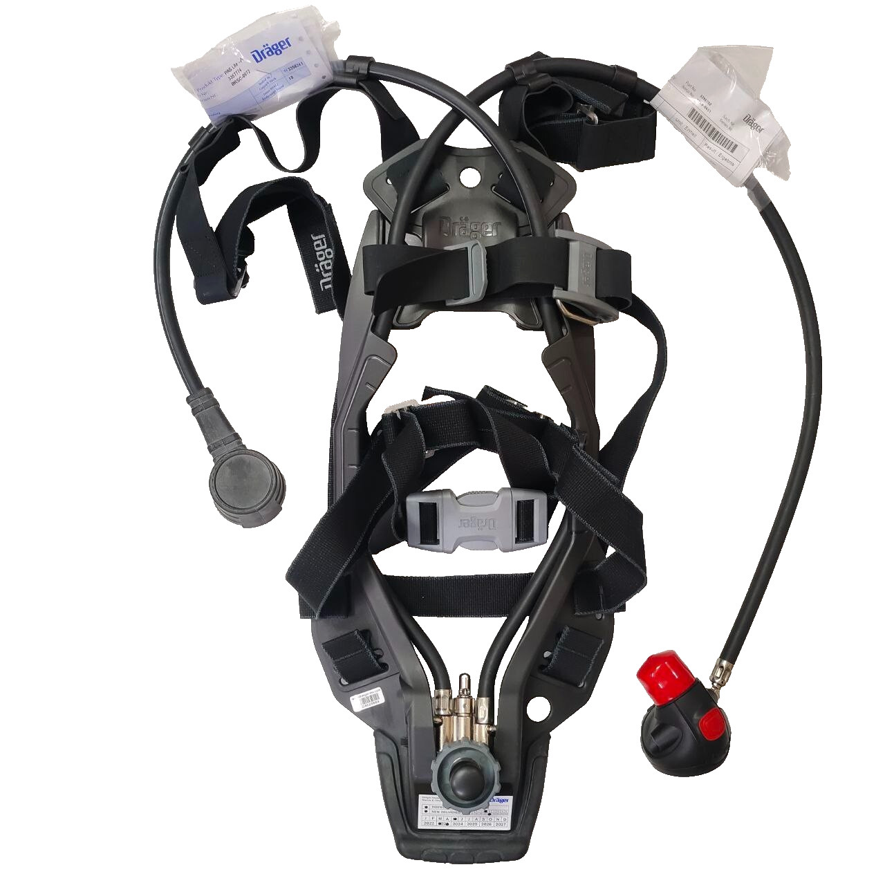 DRAEGER PAS LITE - A SCBA 3357774 / 3357784 WITHOUT CYLINDER & MASK - MAN 03/23