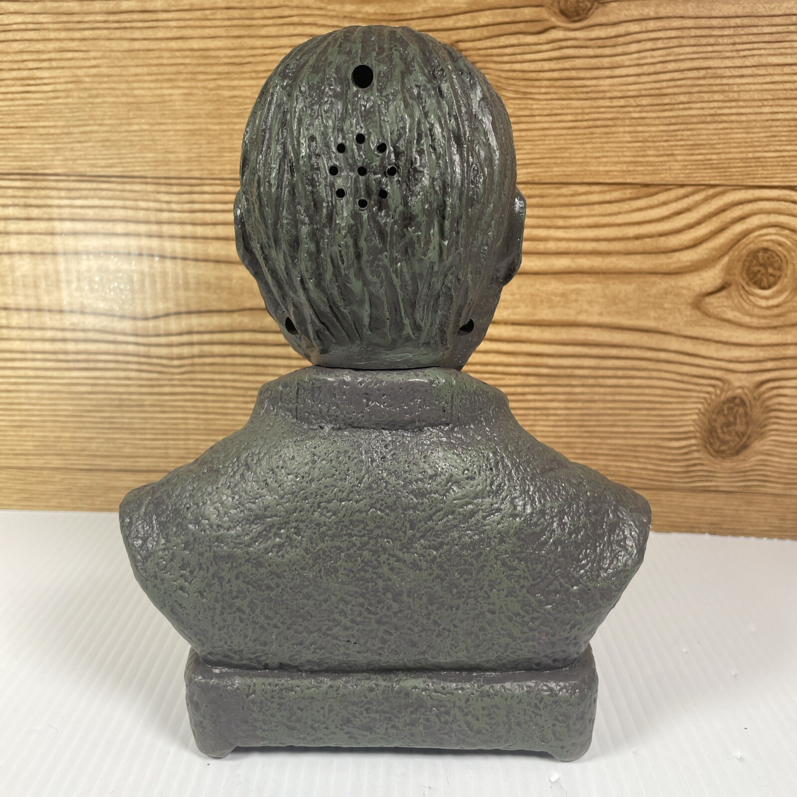 Vintage Halloween Animated 9” TALKING BUST Motion Sensor 2011 Magic Power