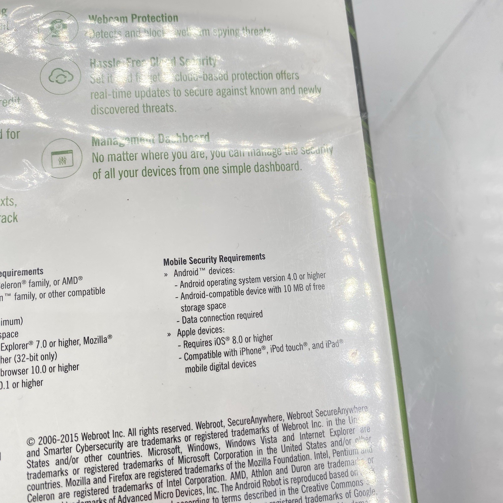 Webroot SecureAnywhere Internet Security 3-Device | NEW Sealed | 2023+ Key Code