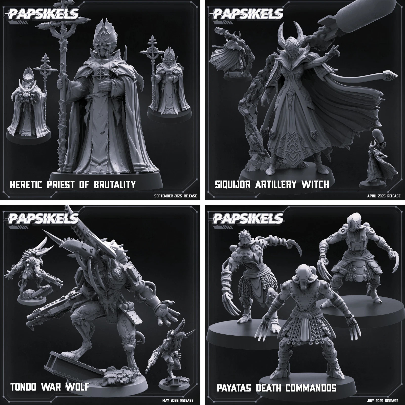Papsikels Heretical Starter Warband | Crusade Compatible | 11 Miniatures