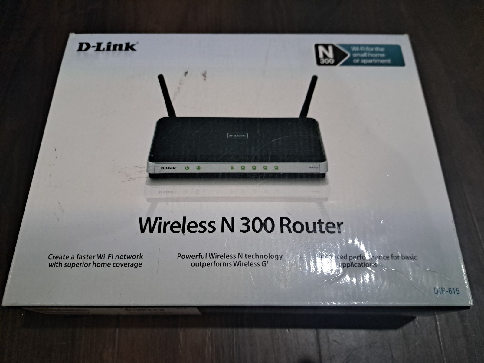 D-Link DIR-615 Wireless-N 300 WiFi Router N300 4-Port