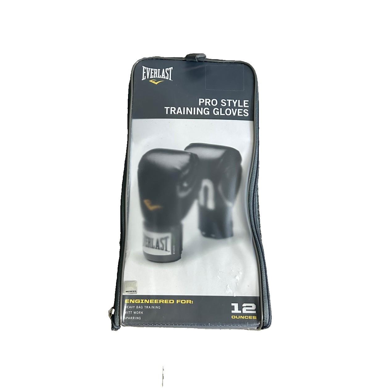 Everlast Pro Style Training Boxing Gloves Black 12 oz 1200013 New with Case