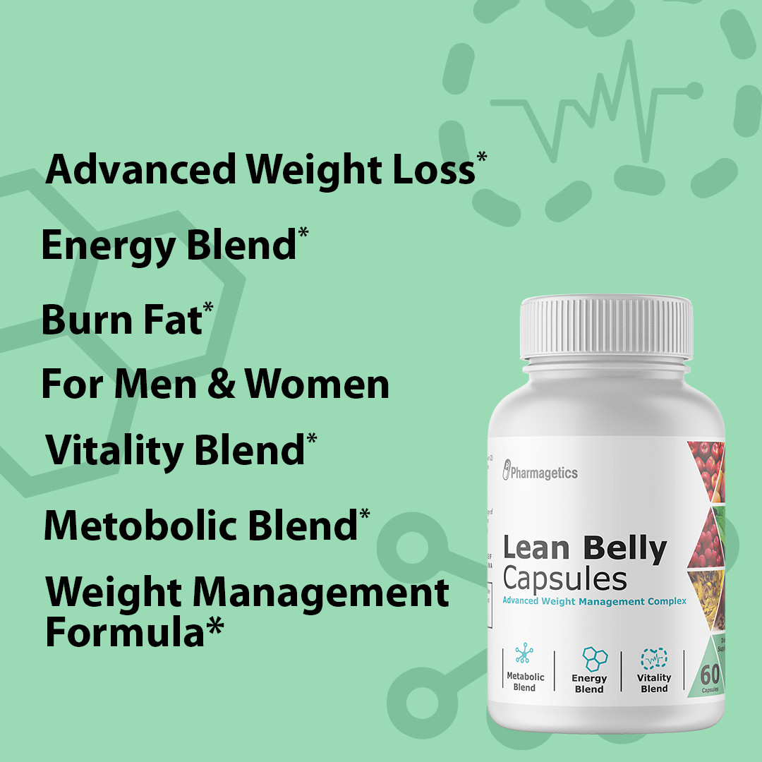 Lean Belly Capsules Advanced Complex - 4 Bottles 240 Capsules