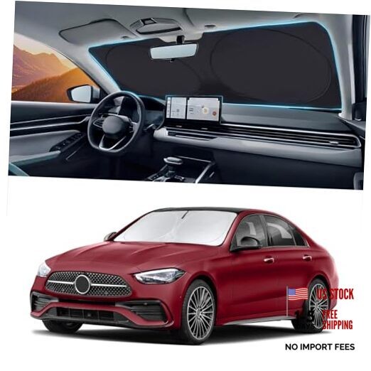 Sunshade Sun Shield for Mercedes-Benz C-Class W205 For 2008-2024 Benz C-Class