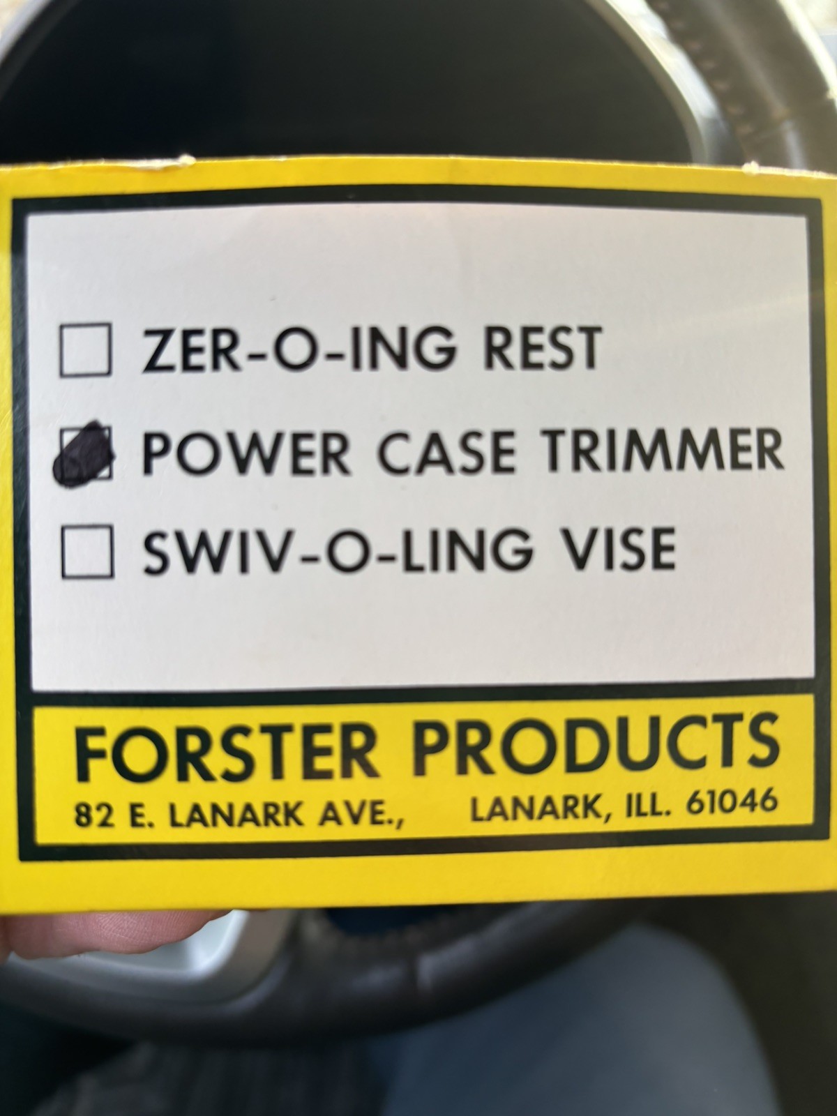Forster Power Case Trimmer
