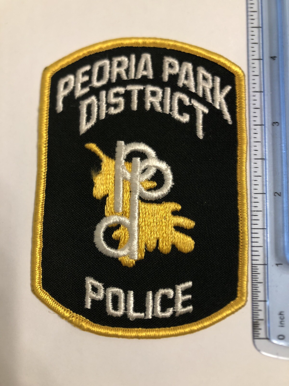 Peoria Park Illinois Police Patch