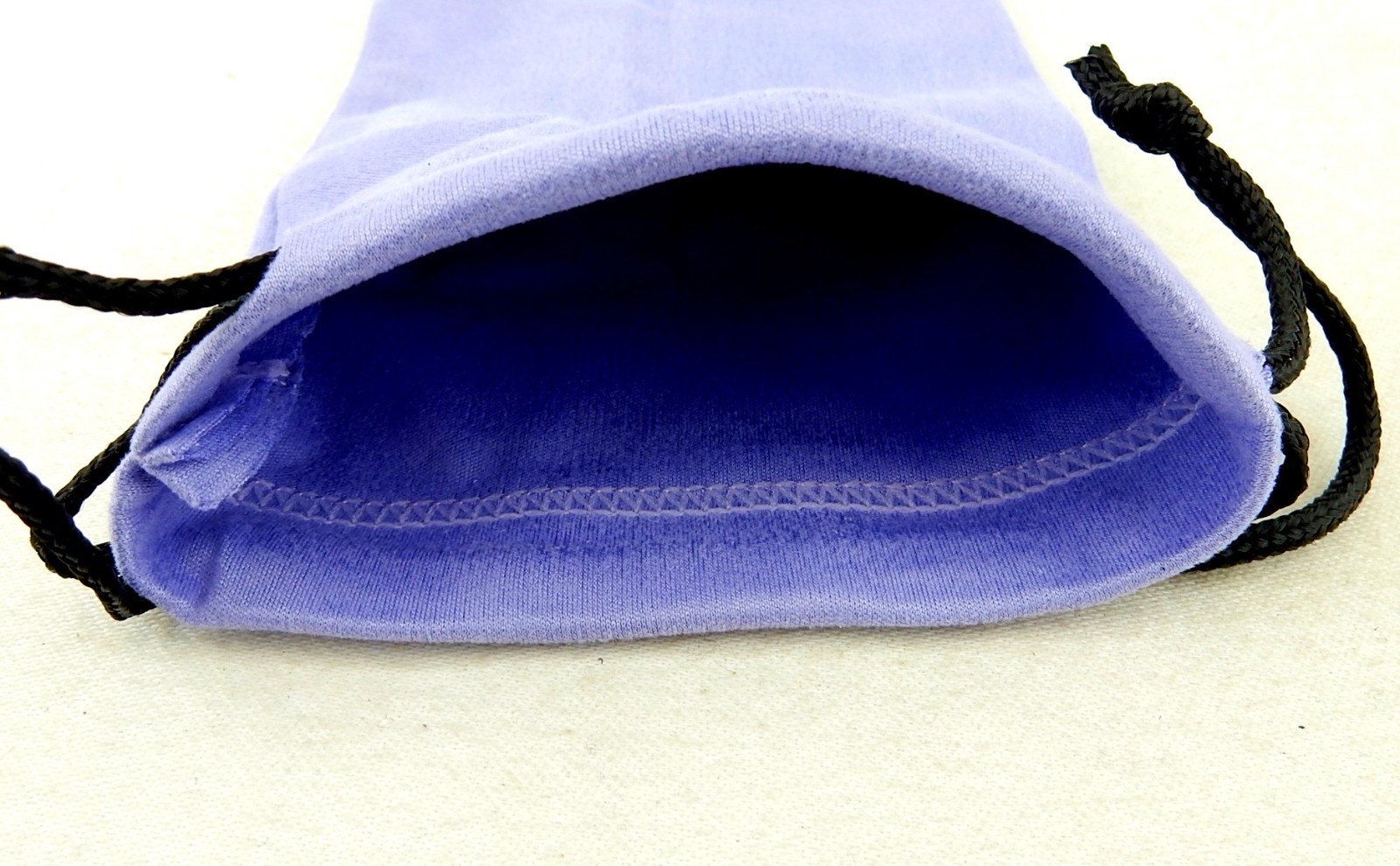 Microfiber Drawstring Accessory Pouch 4 x 7 LAVENDER ~ Eyeglasses, Makeup, Phone