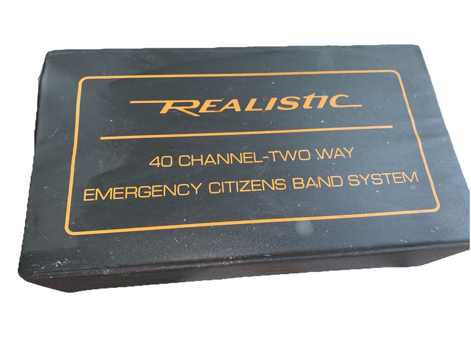 Realistic 40 Channel Emergency CB Mobile/In-Vehicle Radio Black