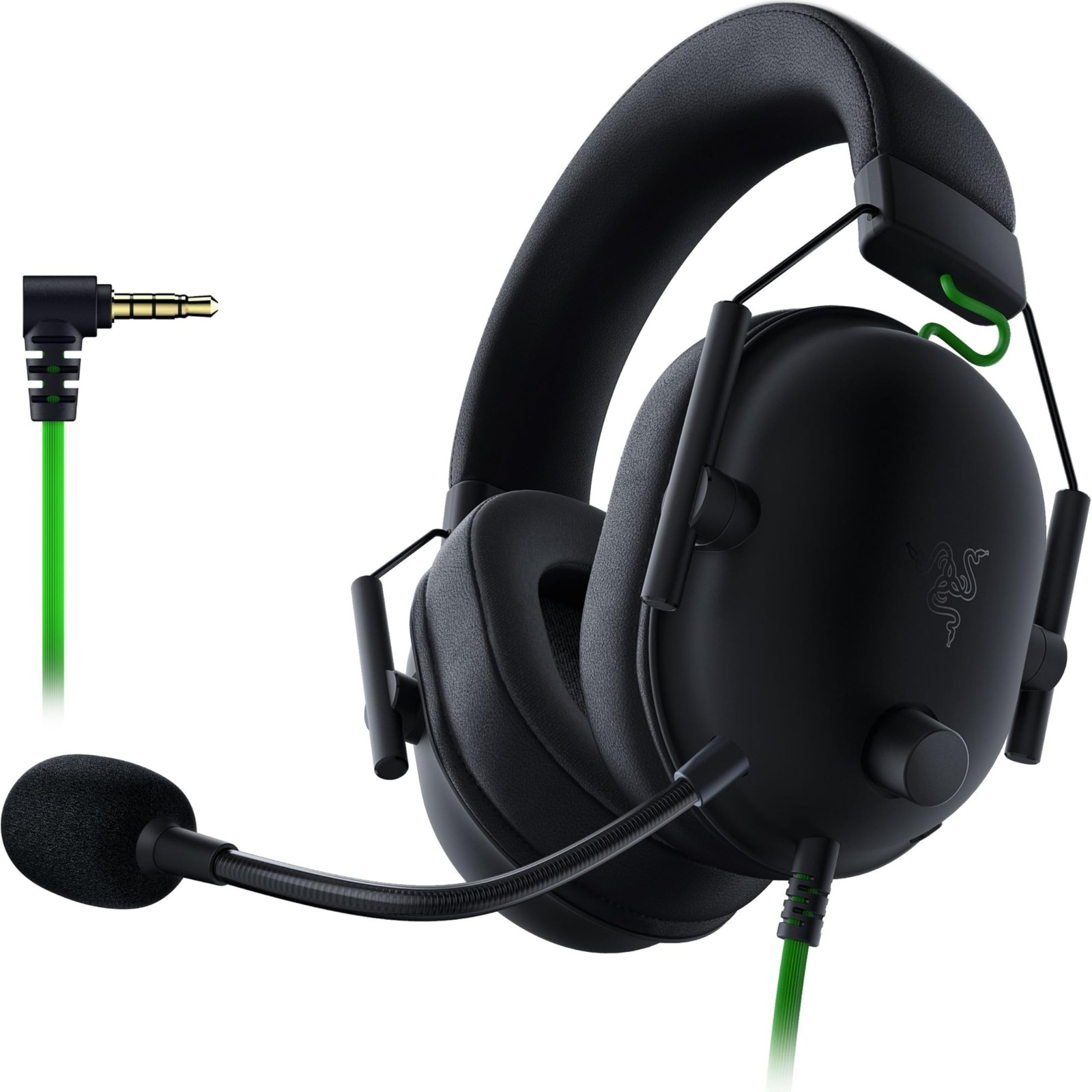 Razer BlackShark V2 X Gaming Headset: 7.1 Surround Sound - 50mm 3.5 mm, Black