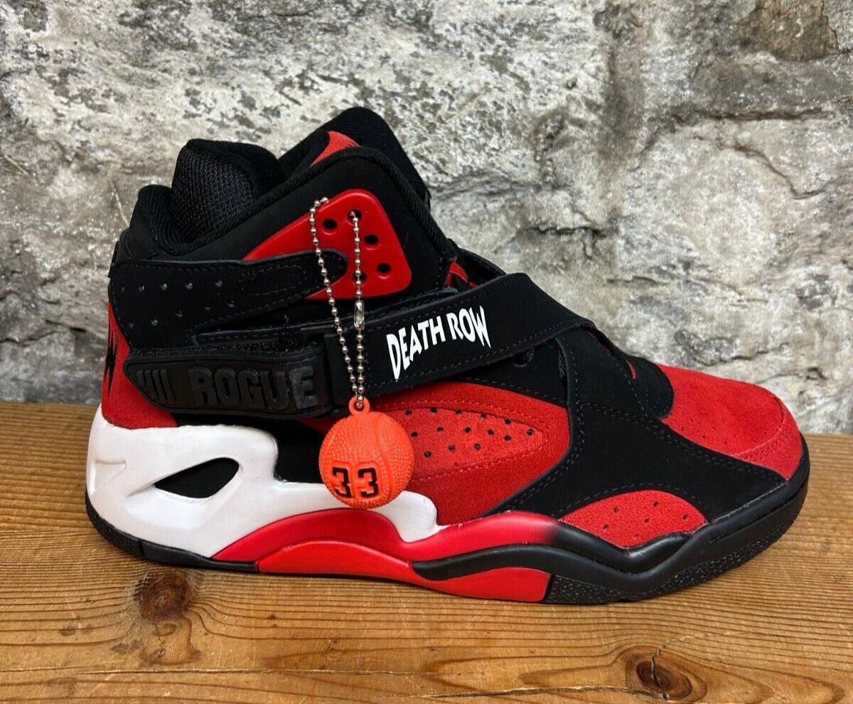 EWING ROGUE x DEATH ROW RECORDS Red/White/Black 1BM01784-602 New In Box