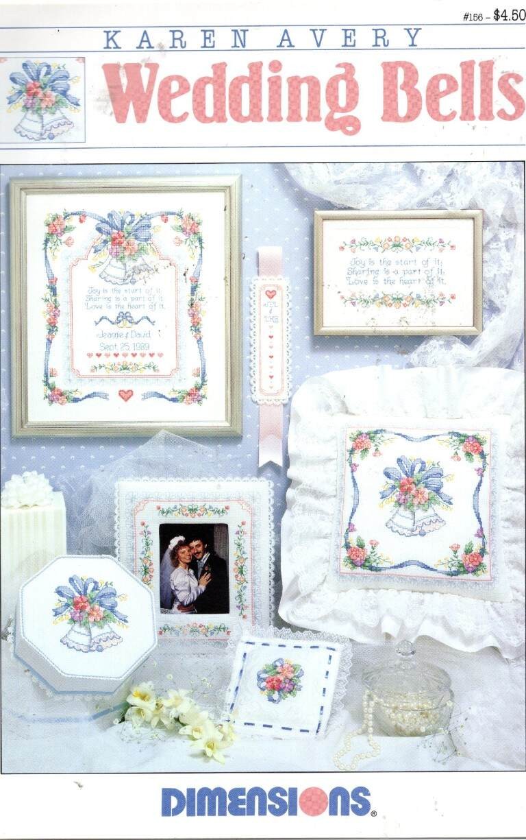 VTG!OOP!WEDDING BELLS KAREN AVERY #156 DIMENSIONS