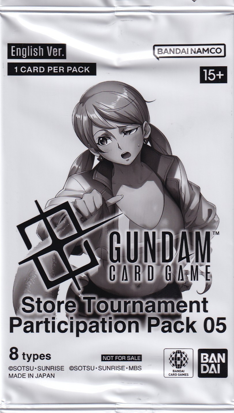 Gundam Store Tournament Participation Pack 05 Bandai TCG Sealed NEW!