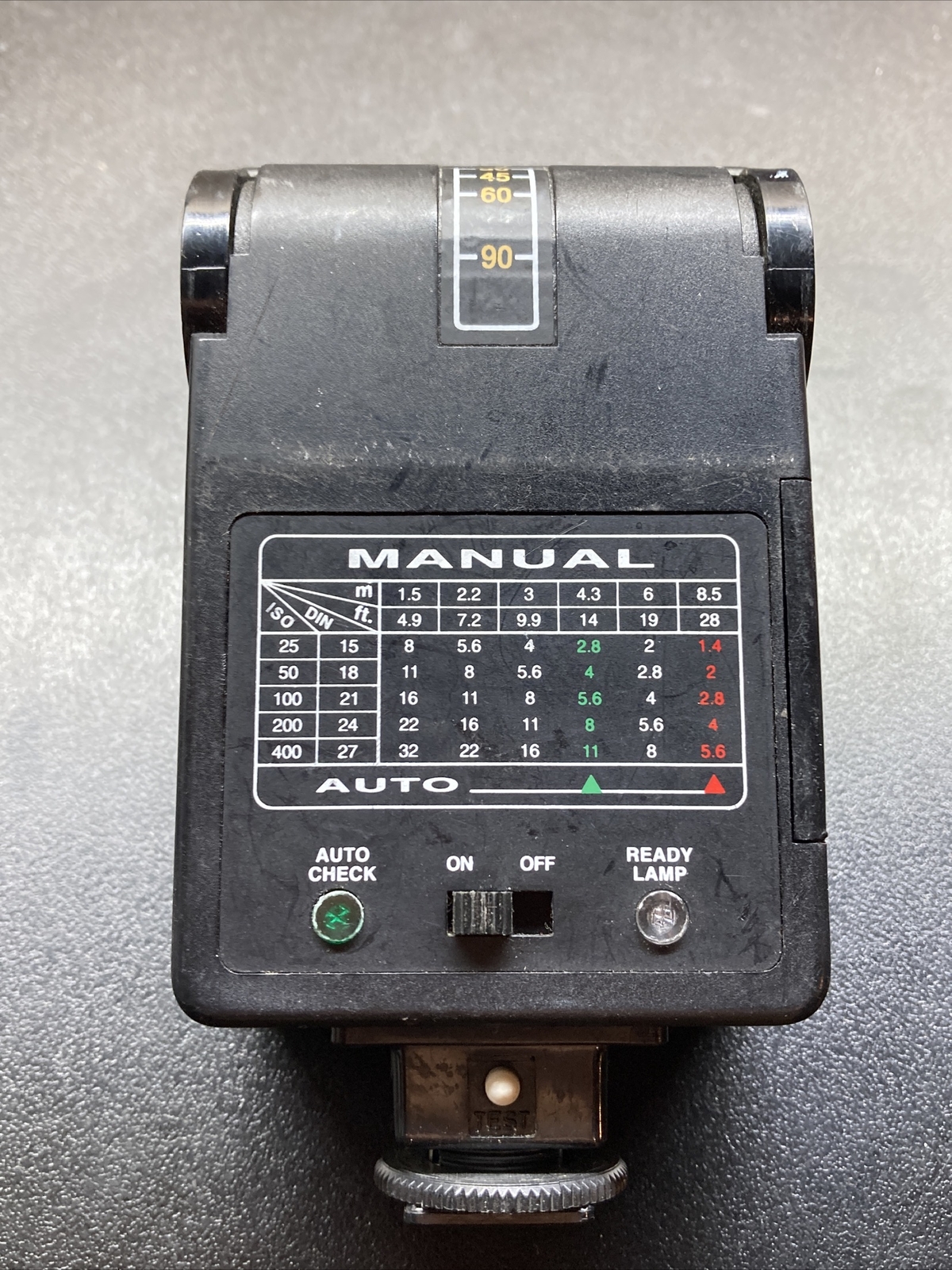 Vivitar Electronic Flash 2000 For Parts Untested