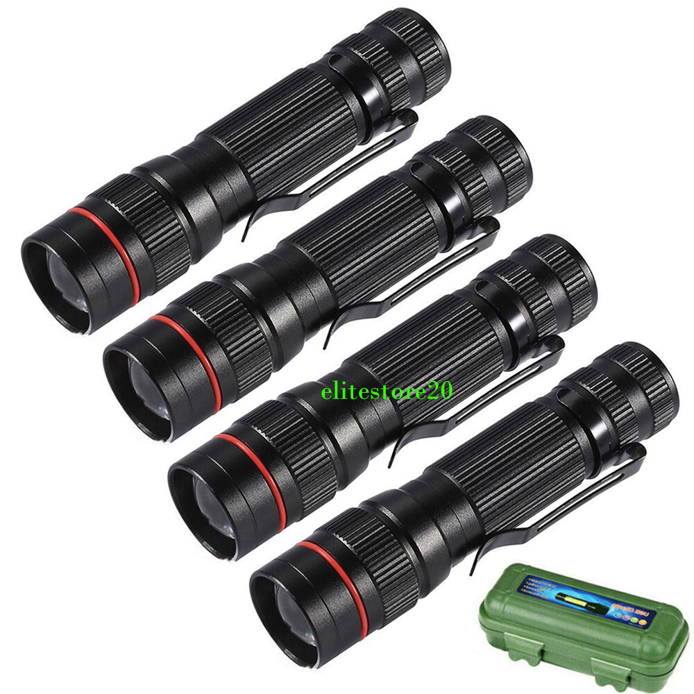 Super-Bright 990000LM LED Tactical Flashlight Torch With Rechargeable Battery