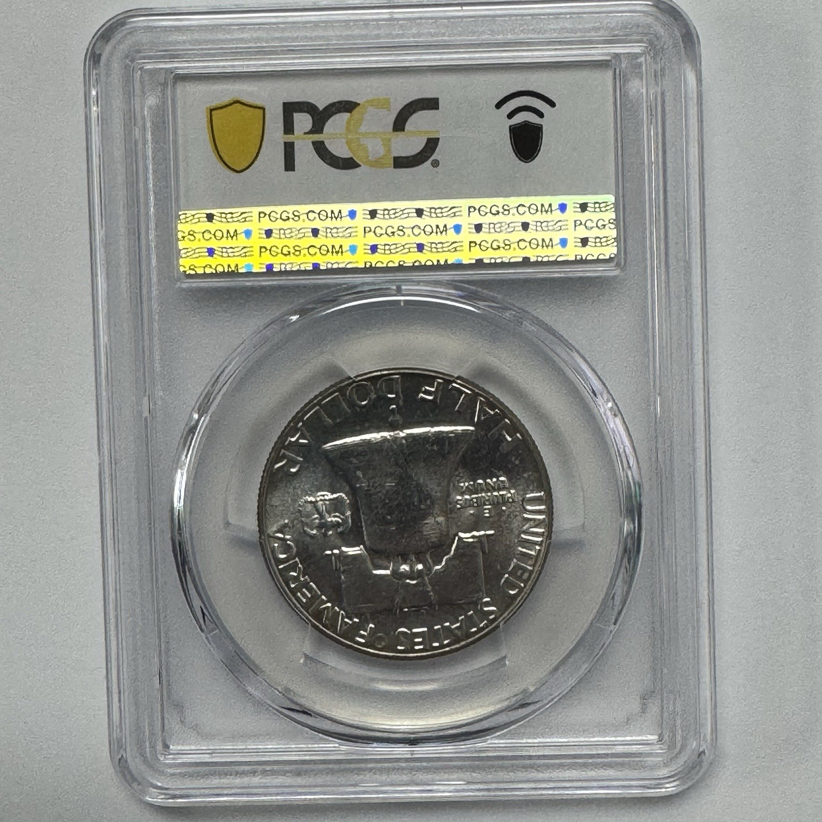 1960 Franklin Half Dollar 50C PCGS MS64 Silver Coin with Liberty Bell Design
