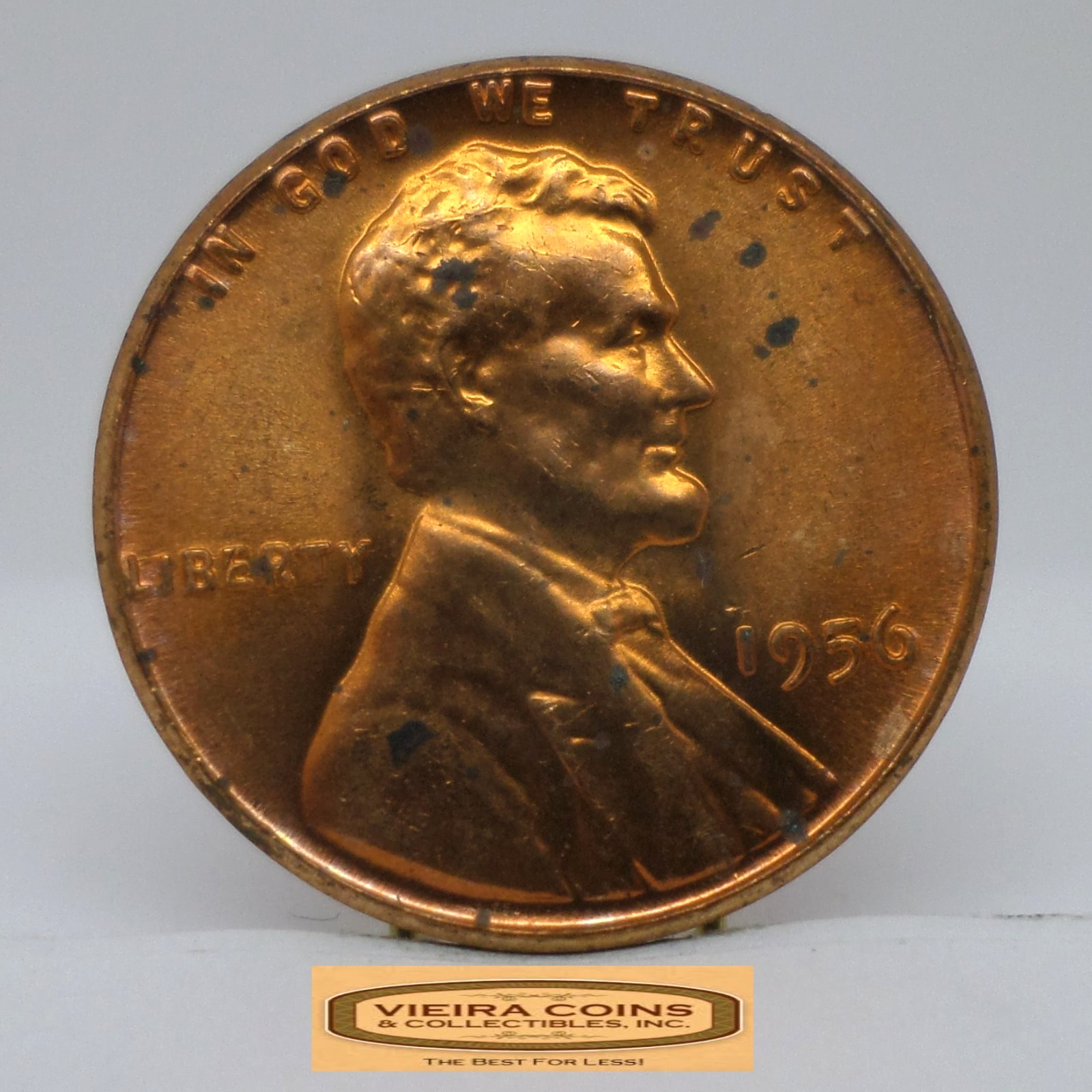 1956 Lincoln Wheat Cent, High Grade - #C51161NQ