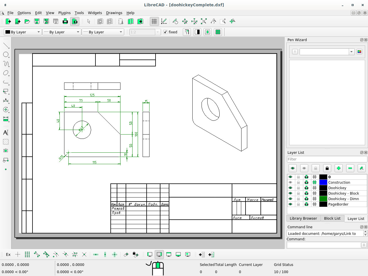 2025 Libre CAD 2D Design Software for Windows/Mac, PDFs, Install Guide, Manual