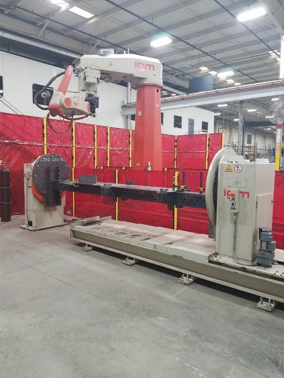 IGM RTi-456-S Dual Station Robotic Weld Cell