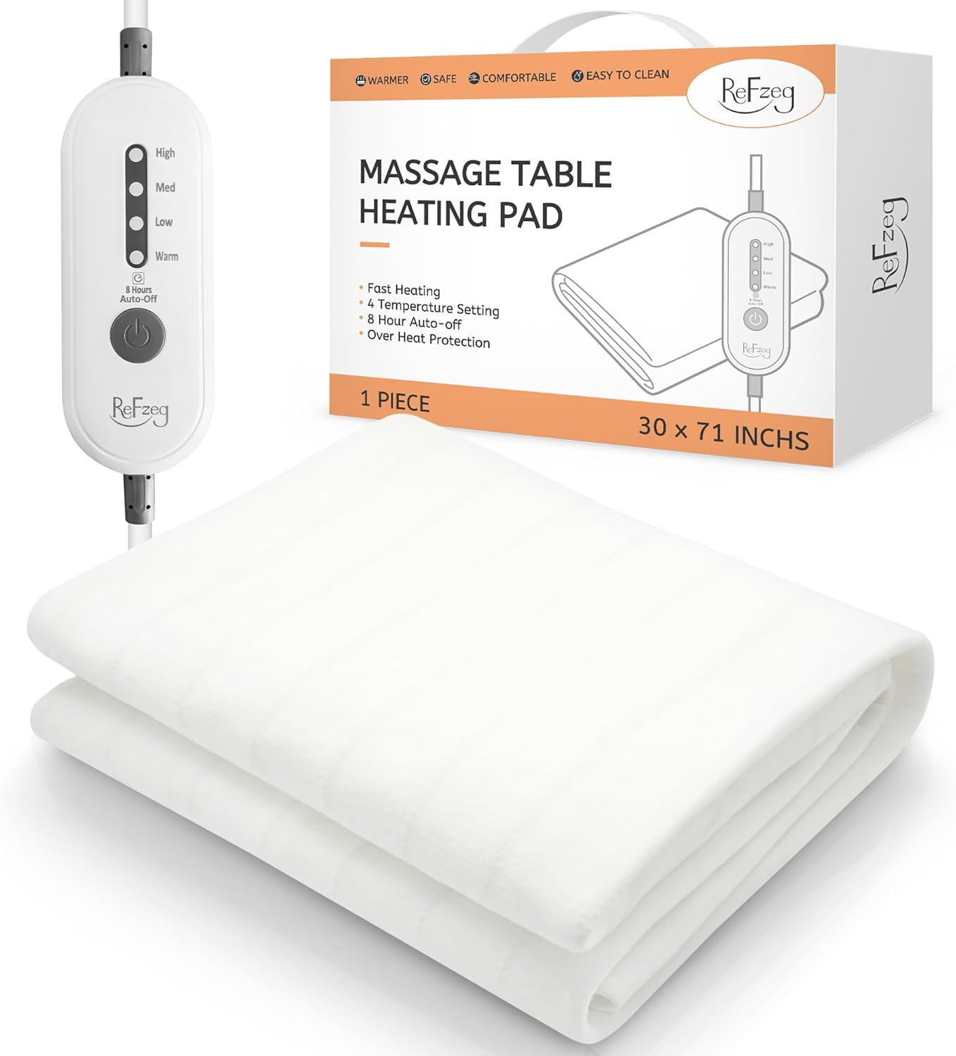 Massage Table Warmer Heating Pad Professional SPA Massage Bed Warmer with 4 Heat