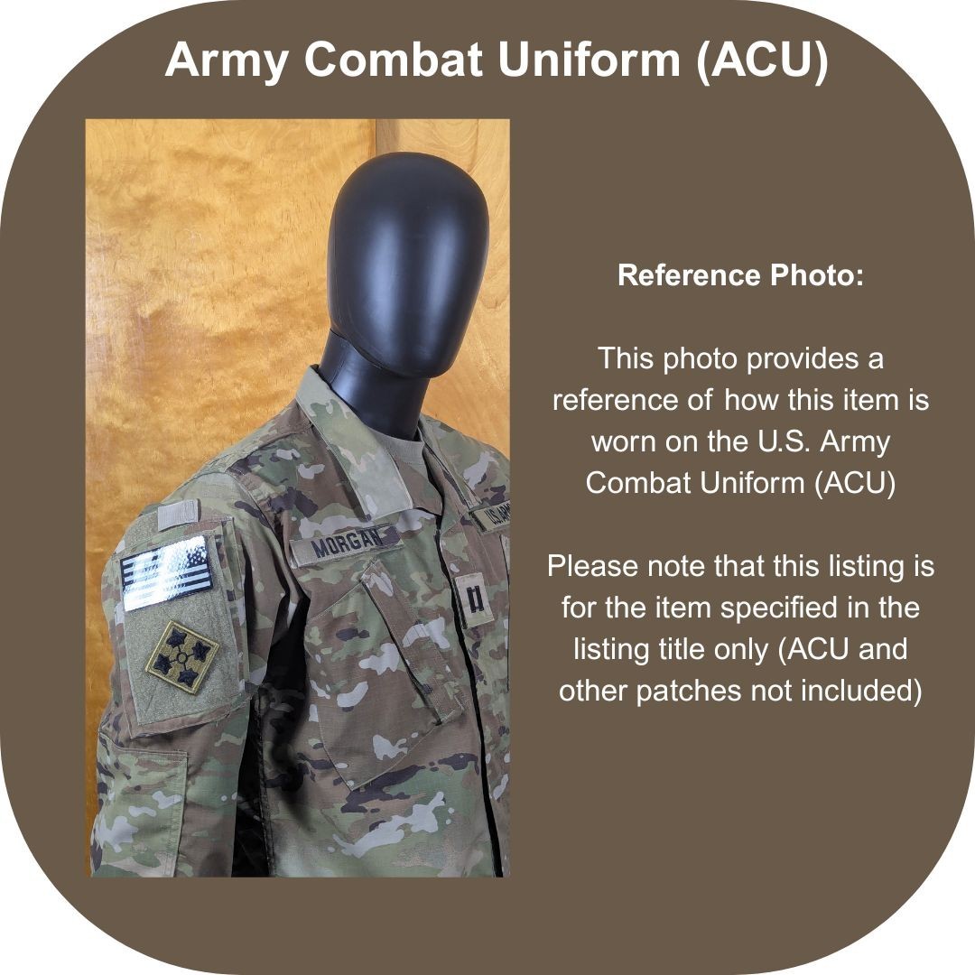 IR Reverse American Flag Patch; Subdued Infrared Tactical Patch w/ Hook Fastener