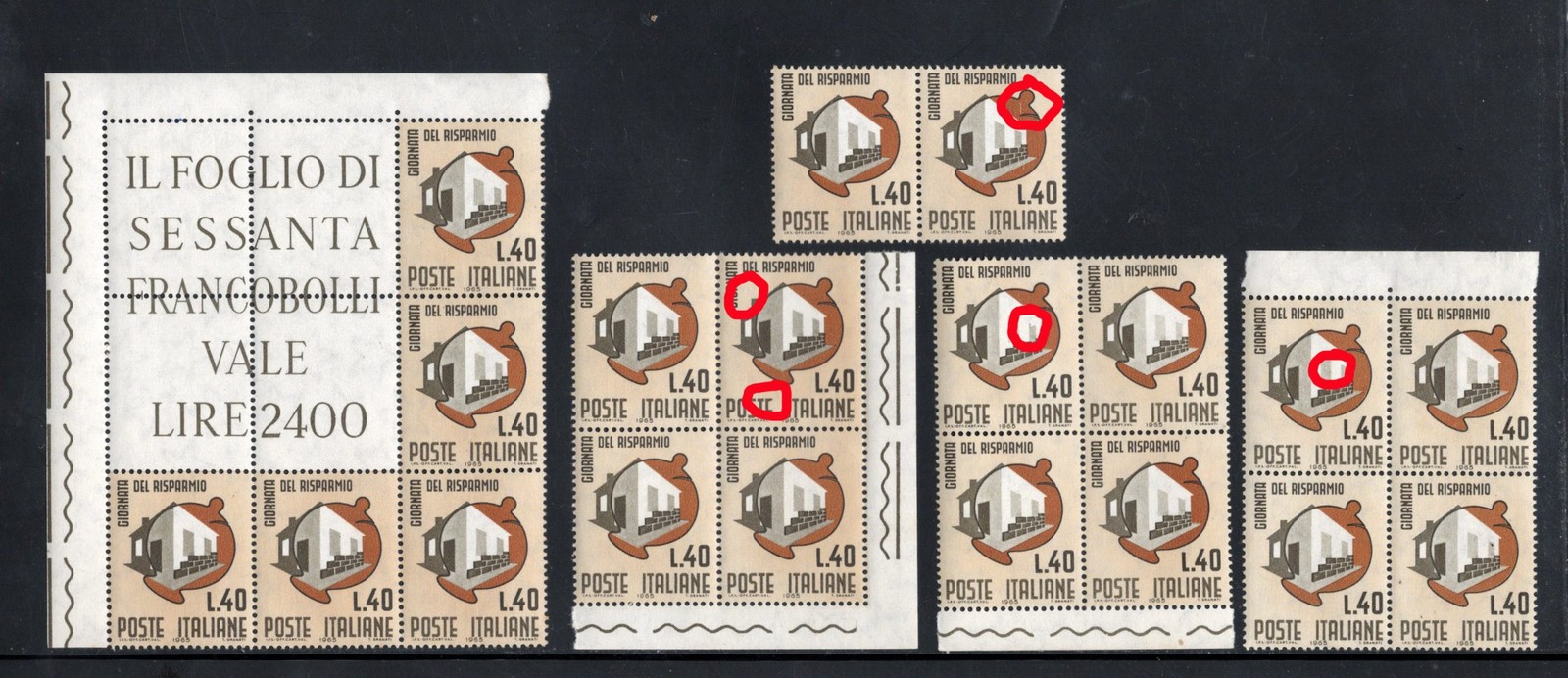 1965 Corner Block & Variety Savings Day