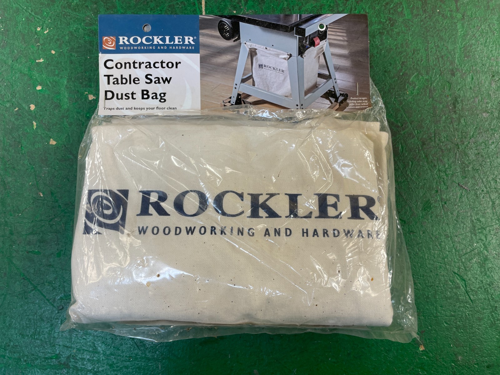 Dust Collector Bag compatible with most Open Stand Table Saws ROCKLER