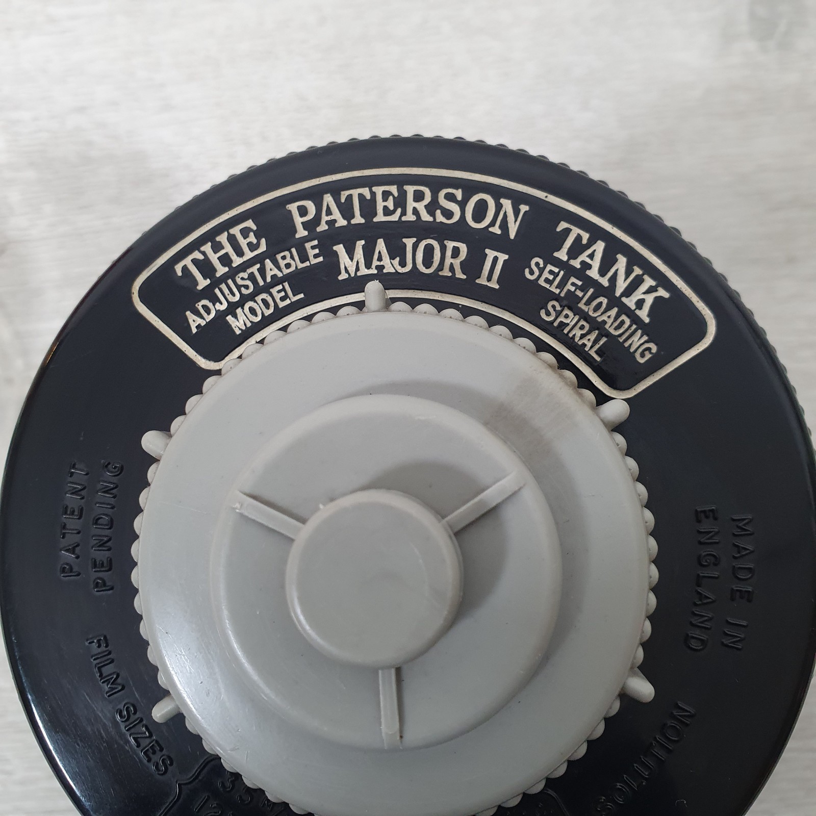 Paterson Major II Developing Tank 35mm with Adjustable Spiral - B26