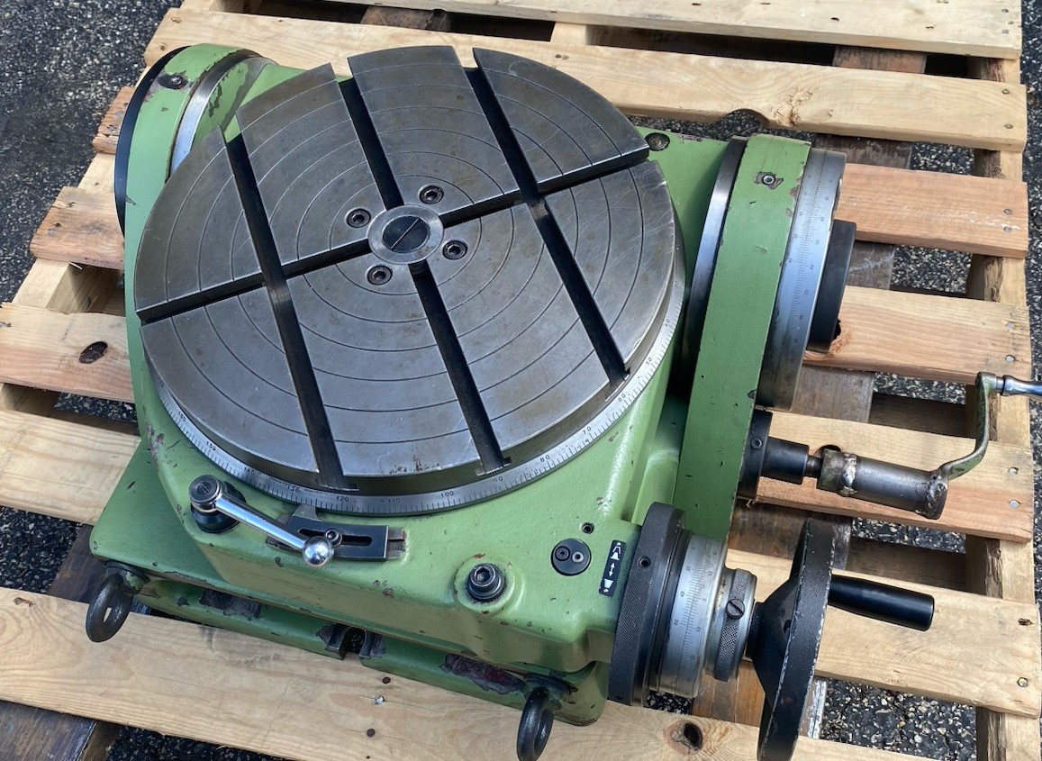 Walter RIS400 G Precision Tilting Rotary Table Horizontal Vertical Boring Mill ￼