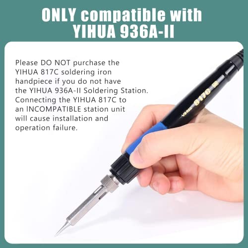 817C Replacement Soldering Iron Handpiece/Handle for 936A-II Soldering